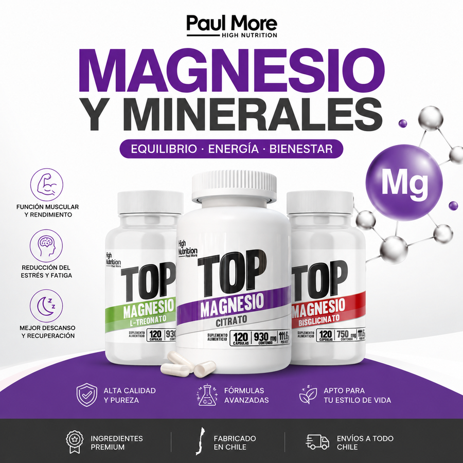 Magnesio y Minerales
