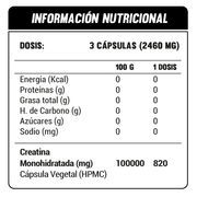 Creatina Monohidratada 820mg