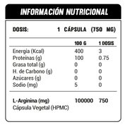 L-ARGININA 750mg