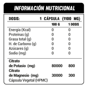 POTASIO + MAGNESIO 1100mg