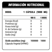 VITAMINA C UNIVERSAL 1000mg