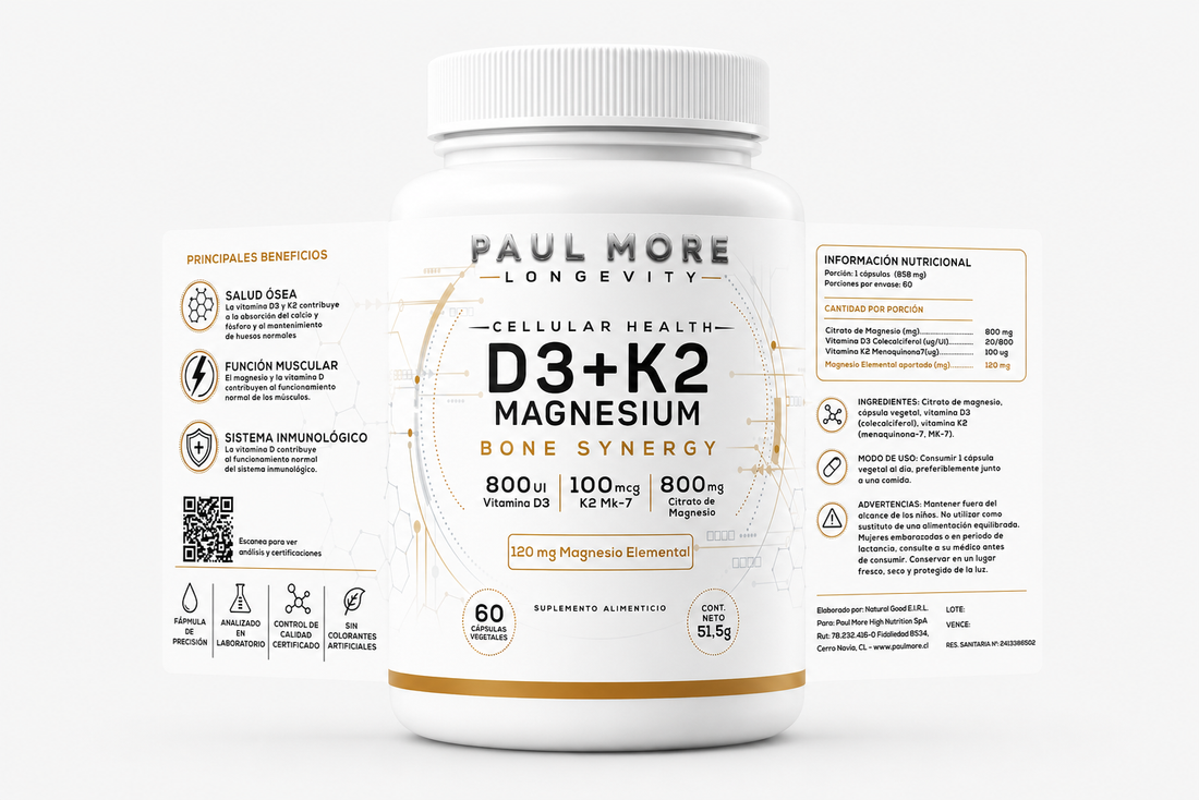 NMN + Resveratrol Celullar Health Longevity 60 Caps