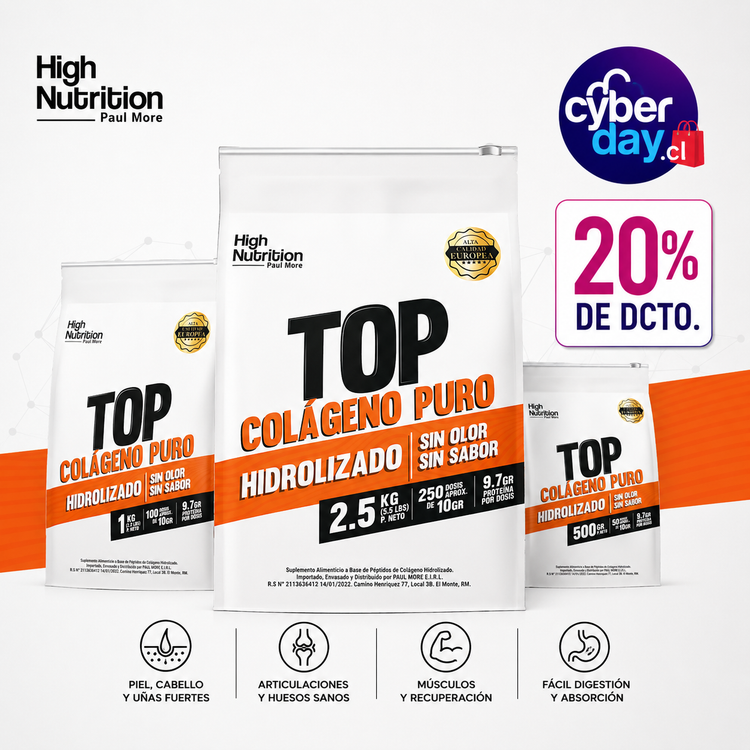 Colágeno Hidrolizado Puro Tipo I y II