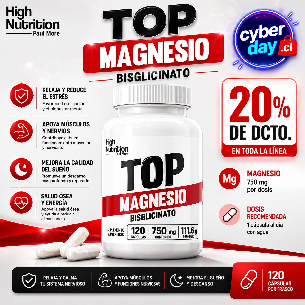 MAGNESIO BISGLICINATO 750mg