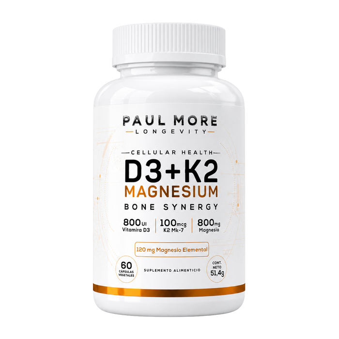 D3 + K2 + Magnesio | Bone Synergy