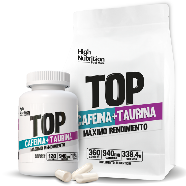 CAFEÍNA Y TAURINA 940mg