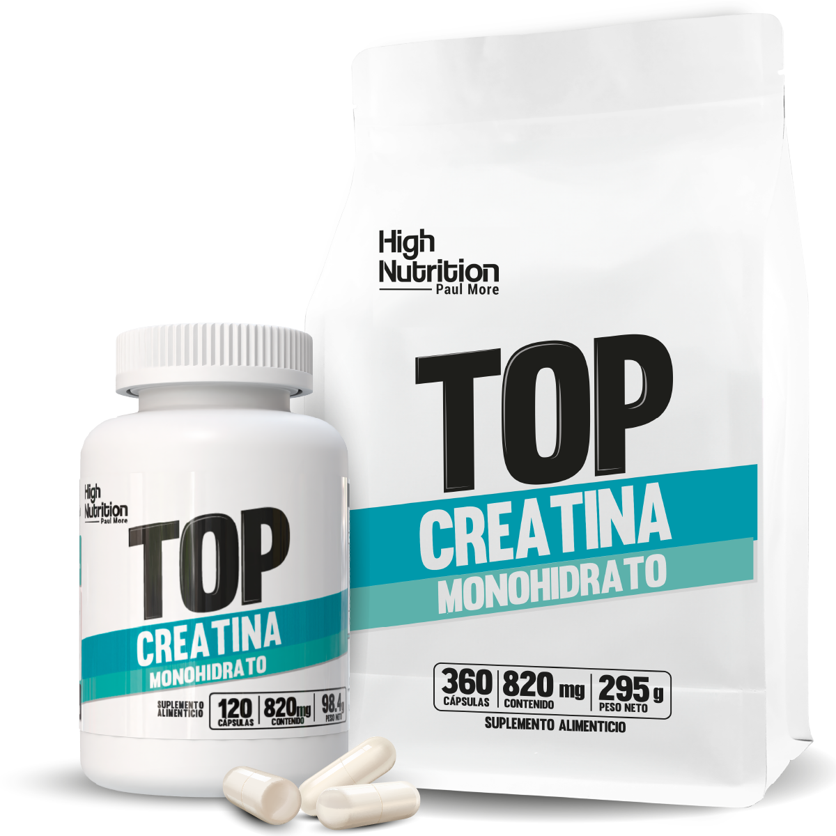 Creatina Monohidratada 820mg