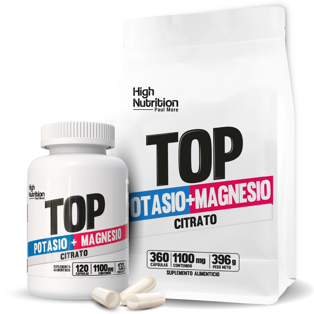 POTASIO + MAGNESIO 1100mg