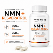 NMN + Resveratrol Celullar Health Longevity 60 Caps