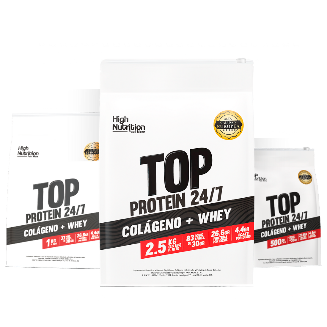 Top Protein 24/7 Colágeno +Whey