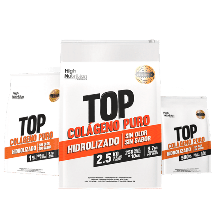 Colágeno Hidrolizado Puro de Alta Calidad Europea