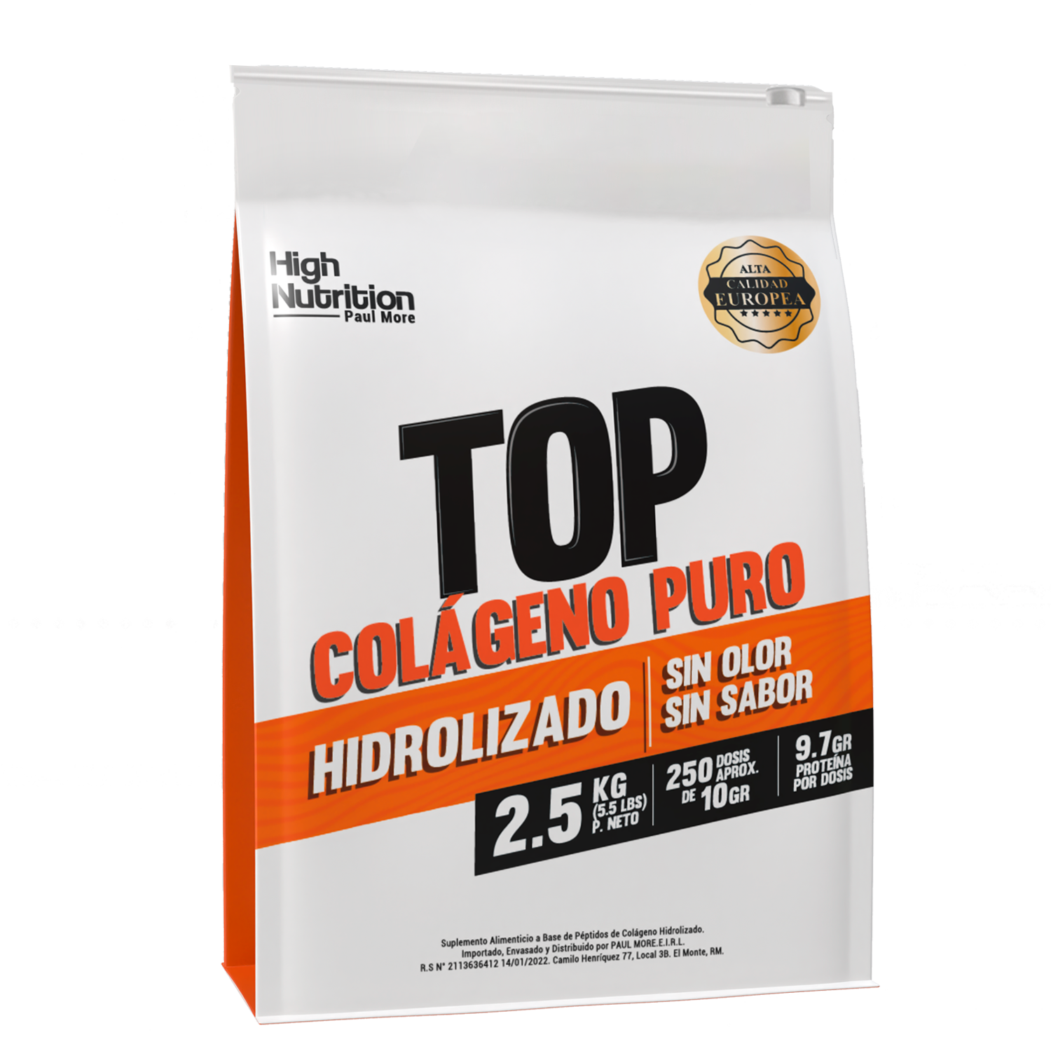 Colágeno Hidrolizado Puro Tipo I y II