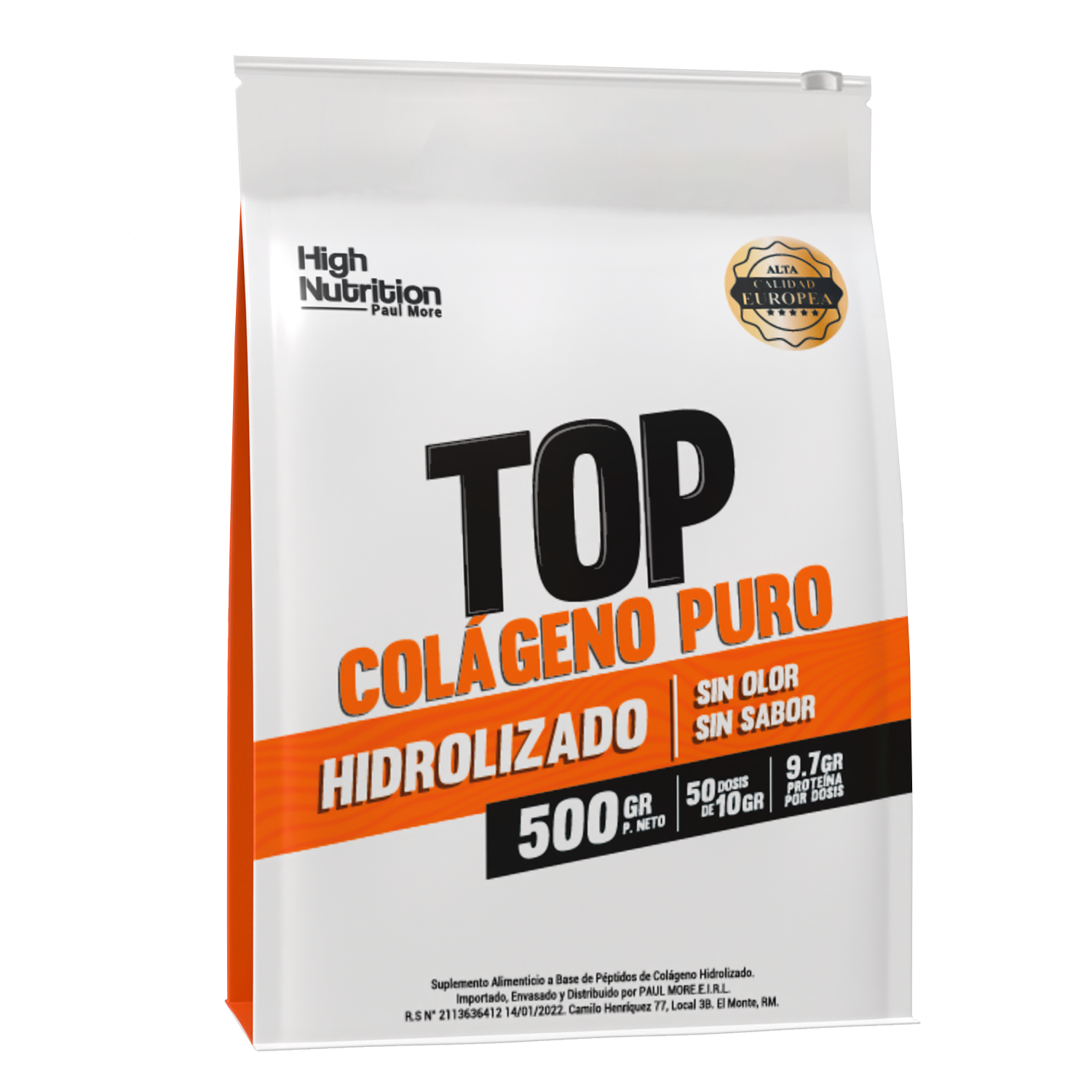 Colágeno Hidrolizado Puro Tipo I y II