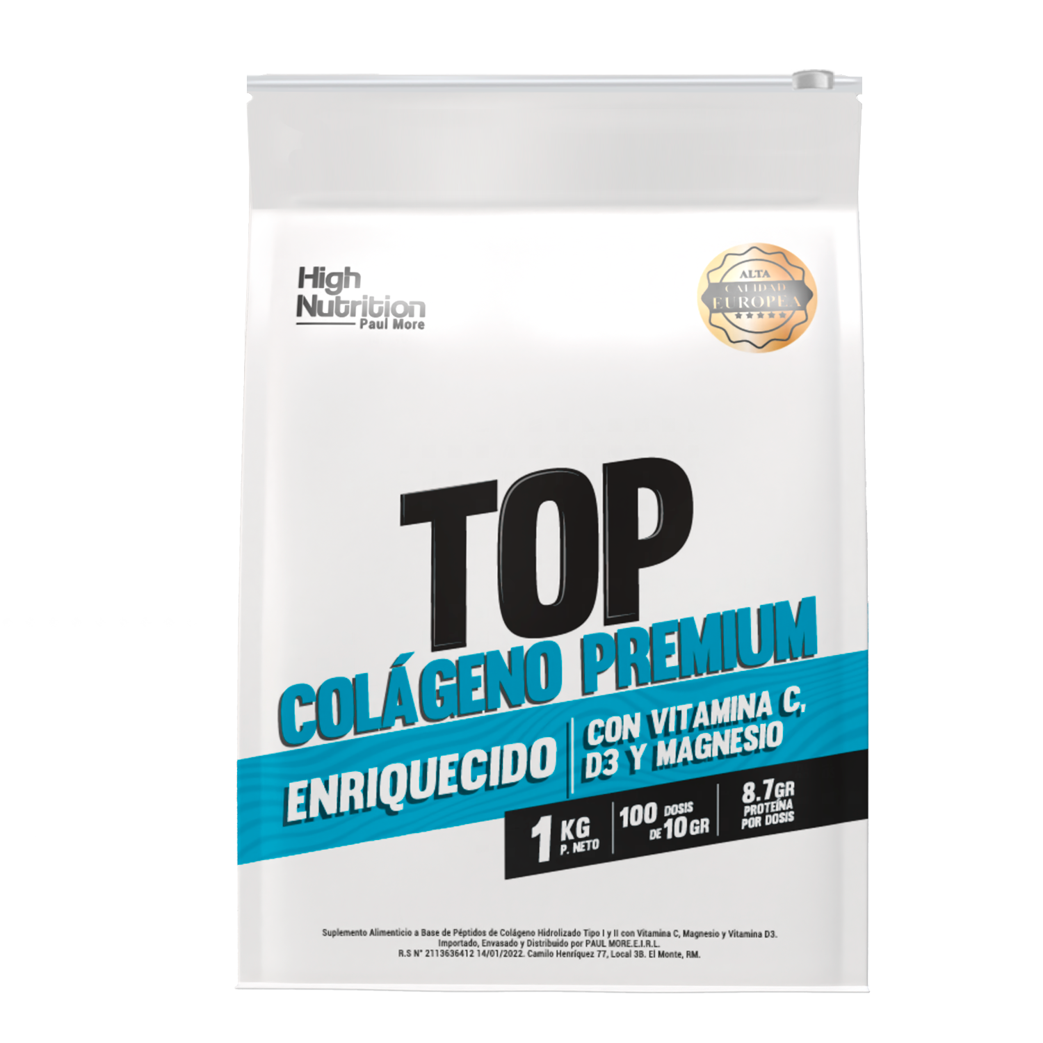 Top Colágeno premium Enriquecido