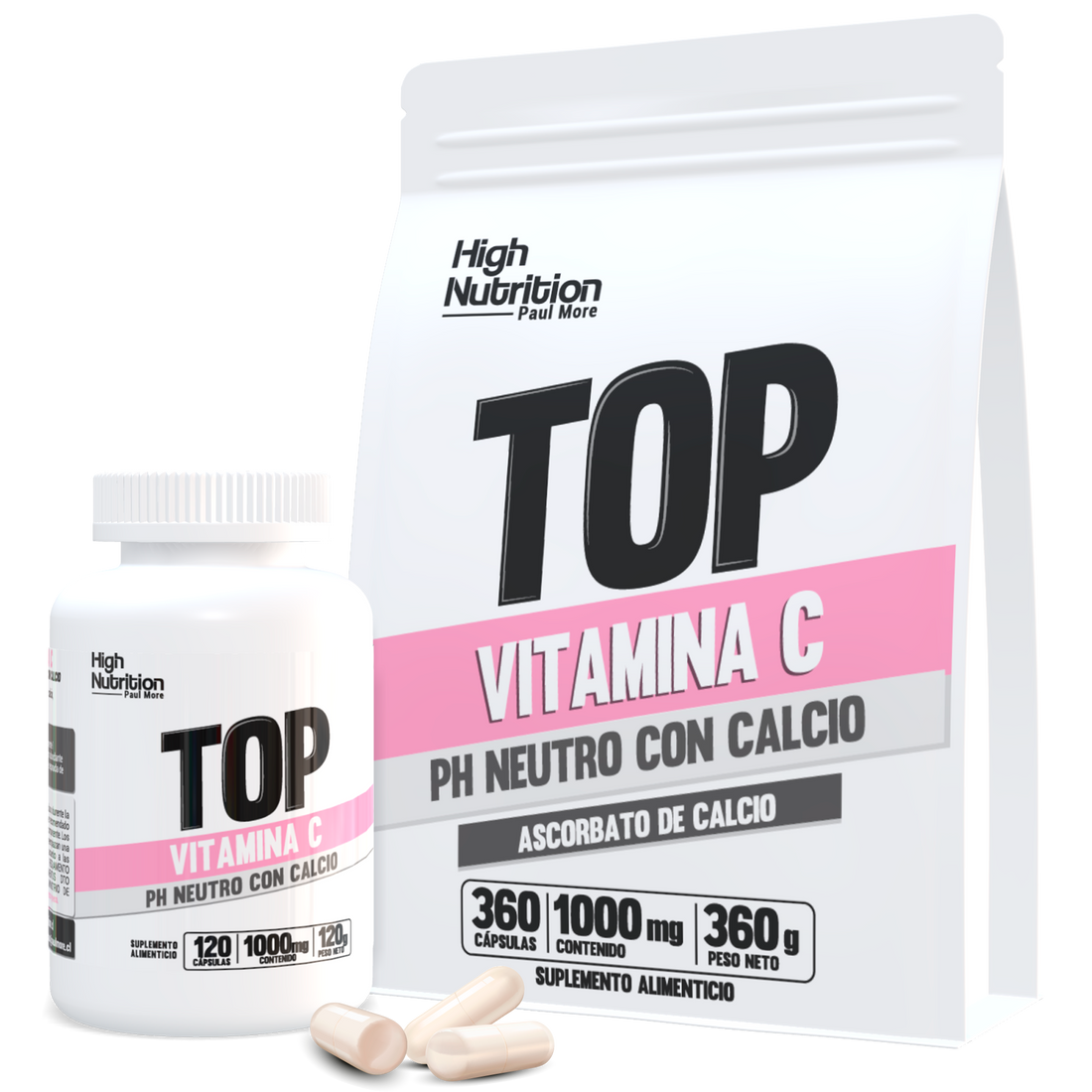 VITAMINA C PH NEUTRO CON CALCIO 1000mg